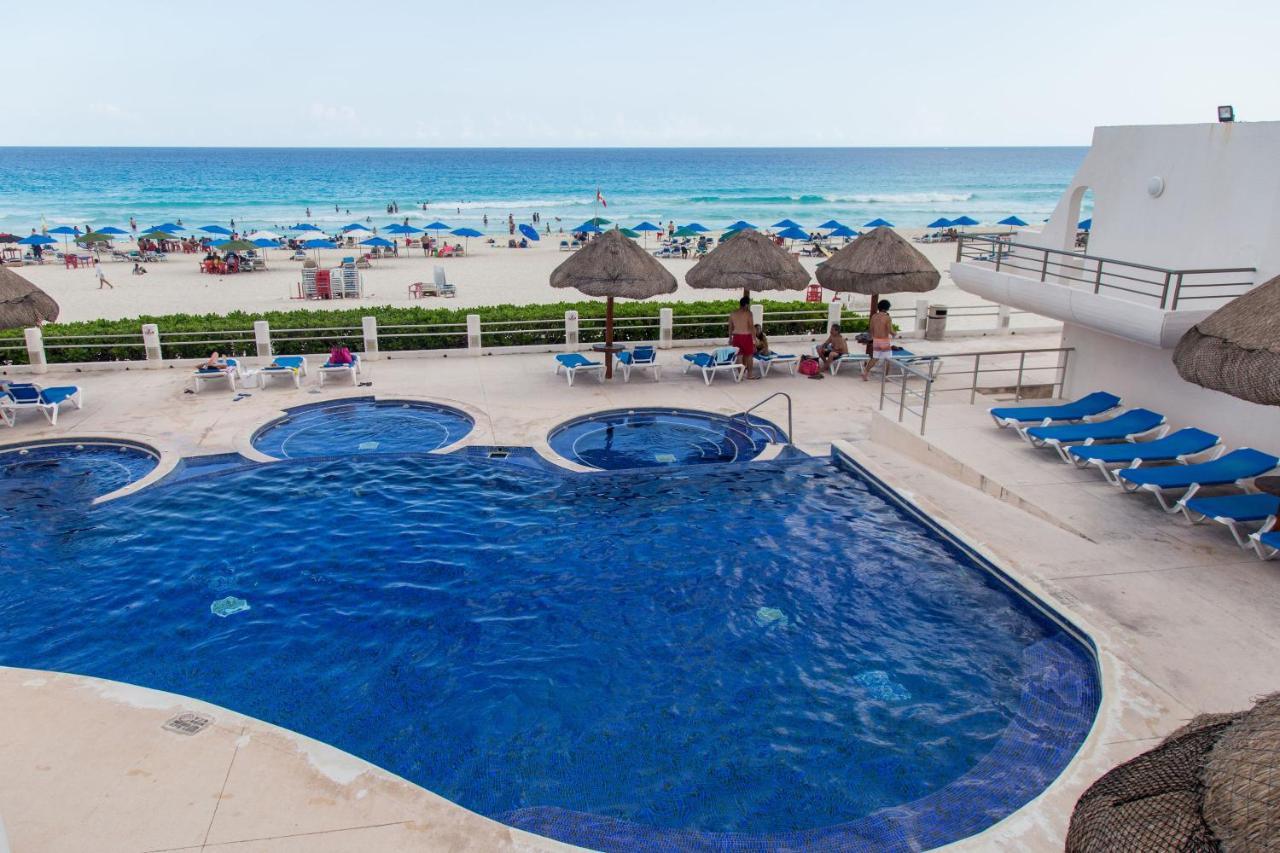 Amazing Caribbean Ocean View At Villas Marlin In カンクン エクステリア 写真
