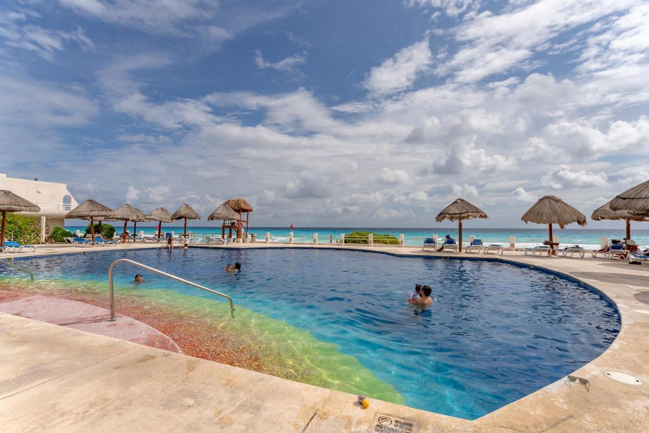 Amazing Caribbean Ocean View At Villas Marlin In カンクン エクステリア 写真