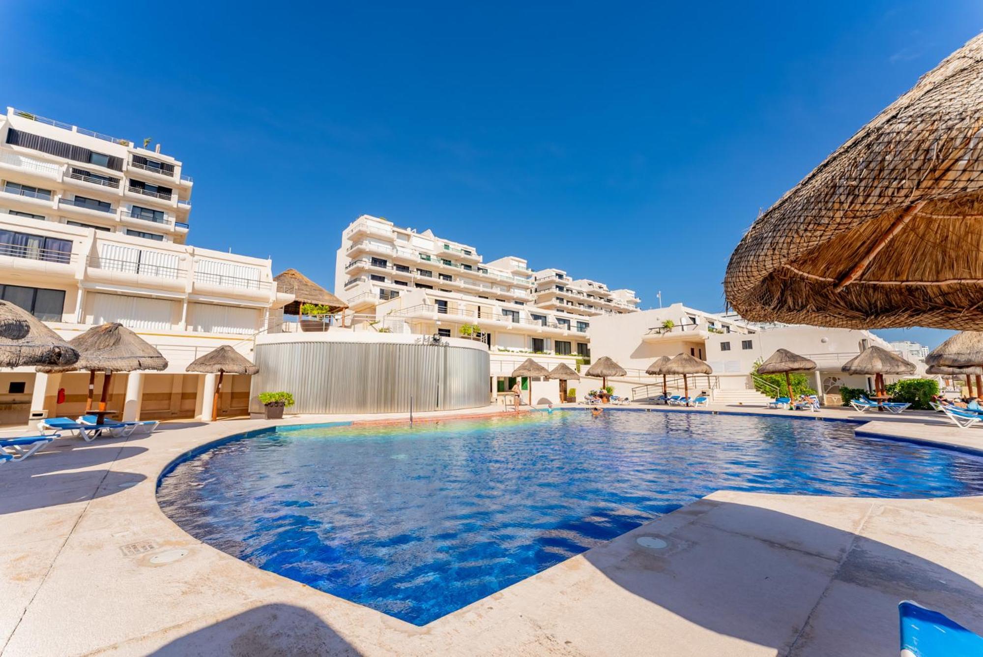 Amazing Caribbean Ocean View At Villas Marlin In カンクン エクステリア 写真