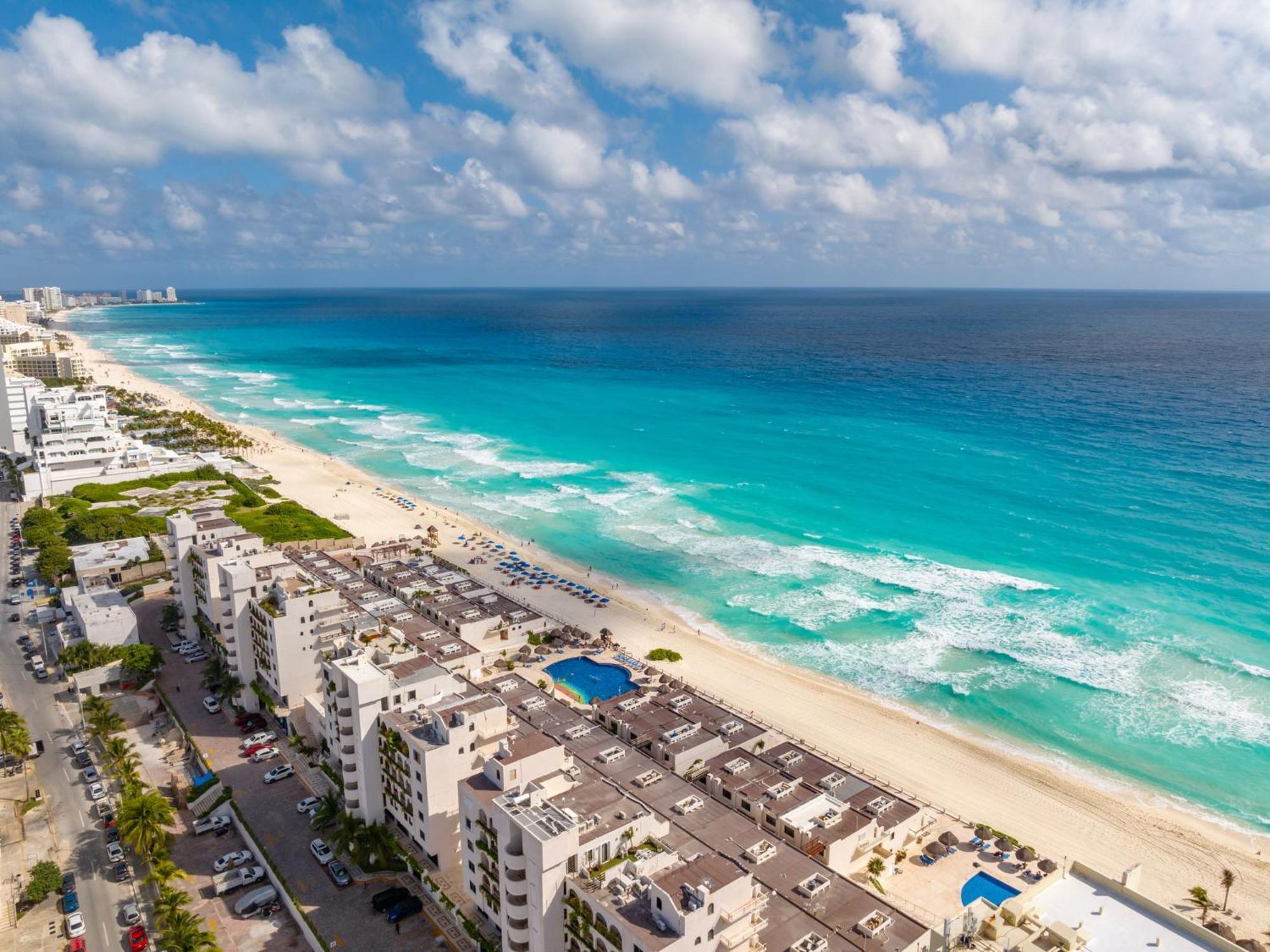 Amazing Caribbean Ocean View At Villas Marlin In カンクン エクステリア 写真