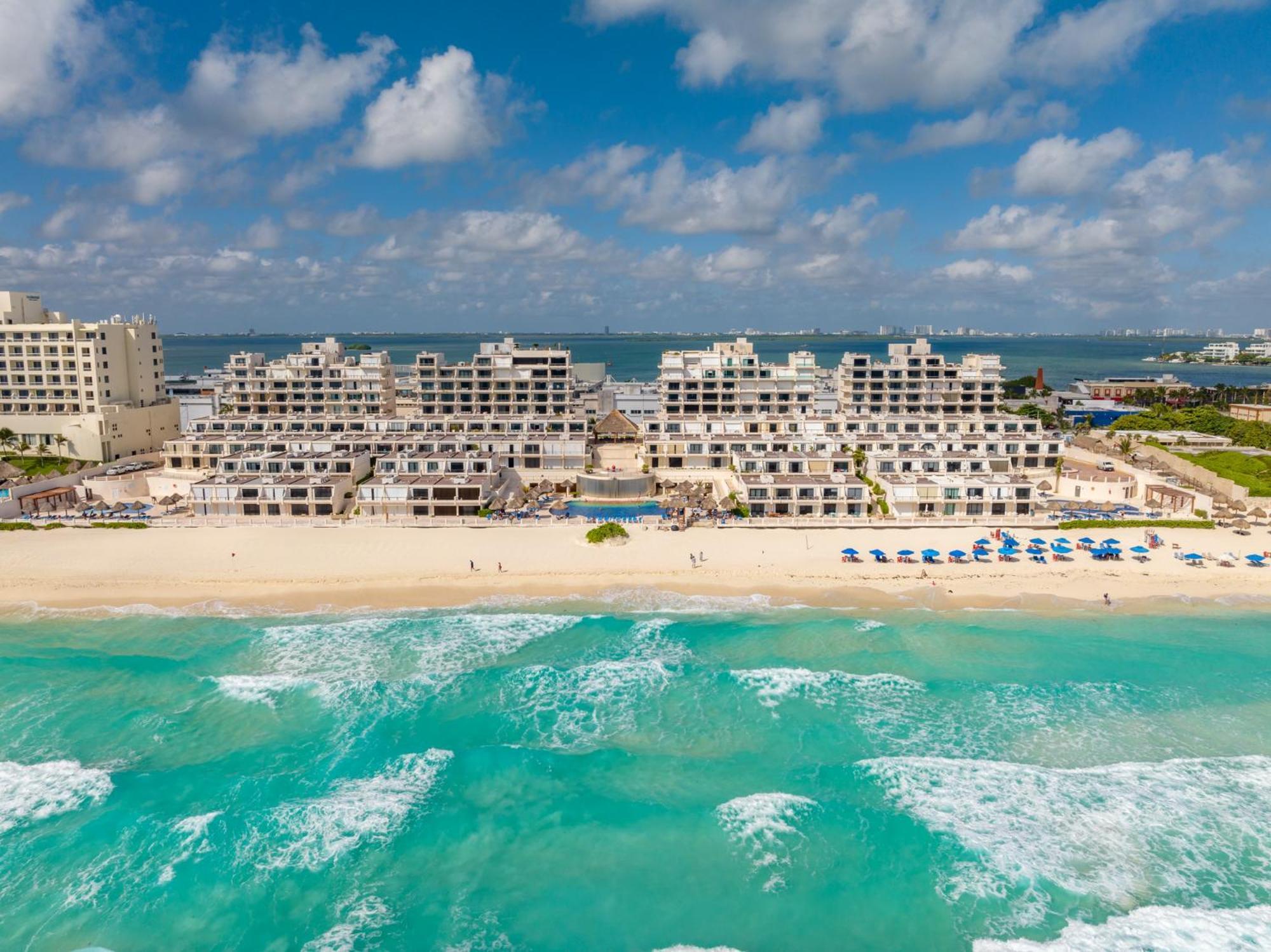 Amazing Caribbean Ocean View At Villas Marlin In カンクン エクステリア 写真