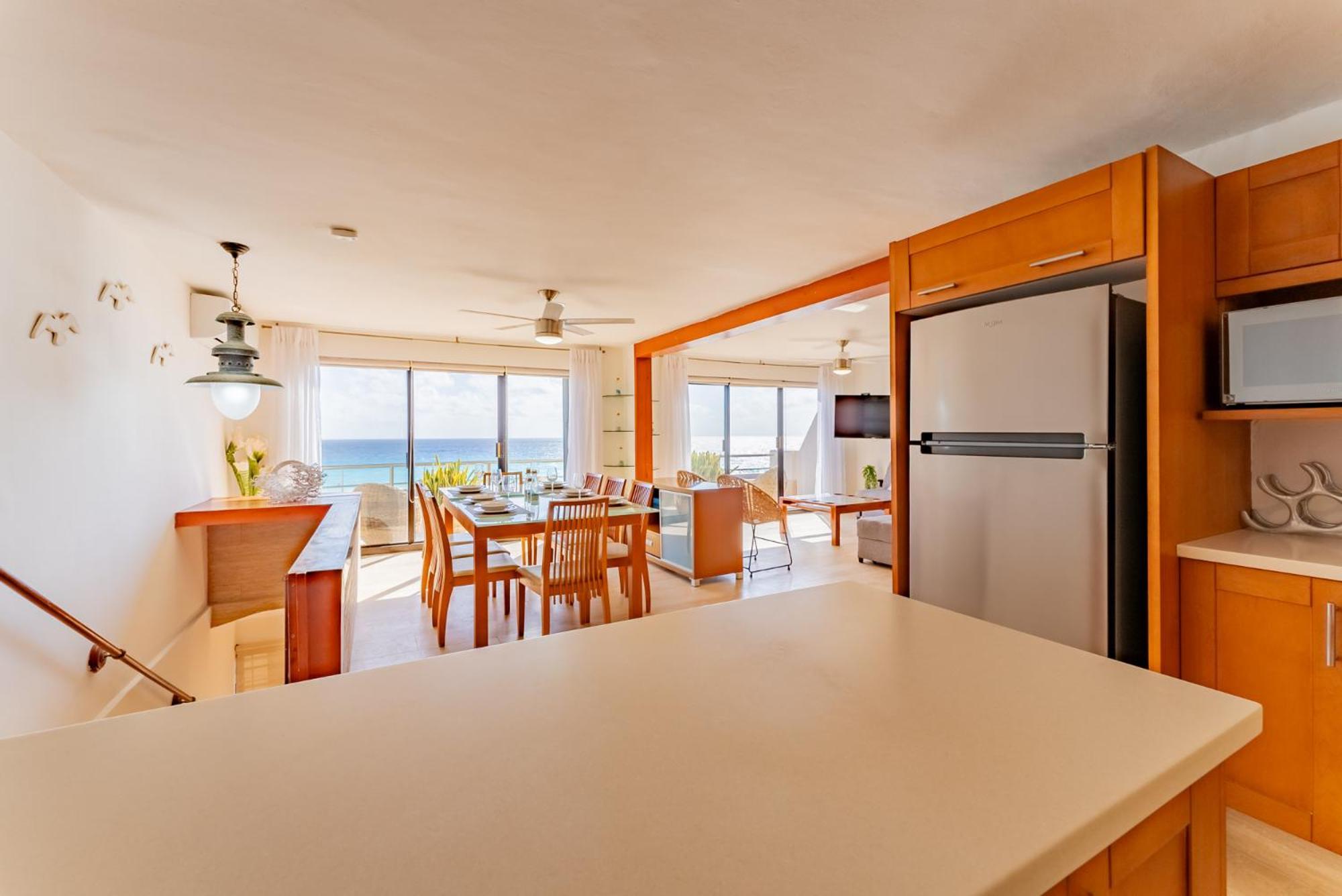 Amazing Caribbean Ocean View At Villas Marlin In カンクン エクステリア 写真