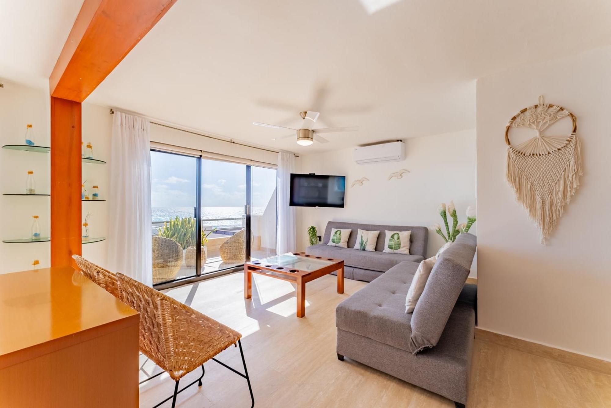 Amazing Caribbean Ocean View At Villas Marlin In カンクン エクステリア 写真
